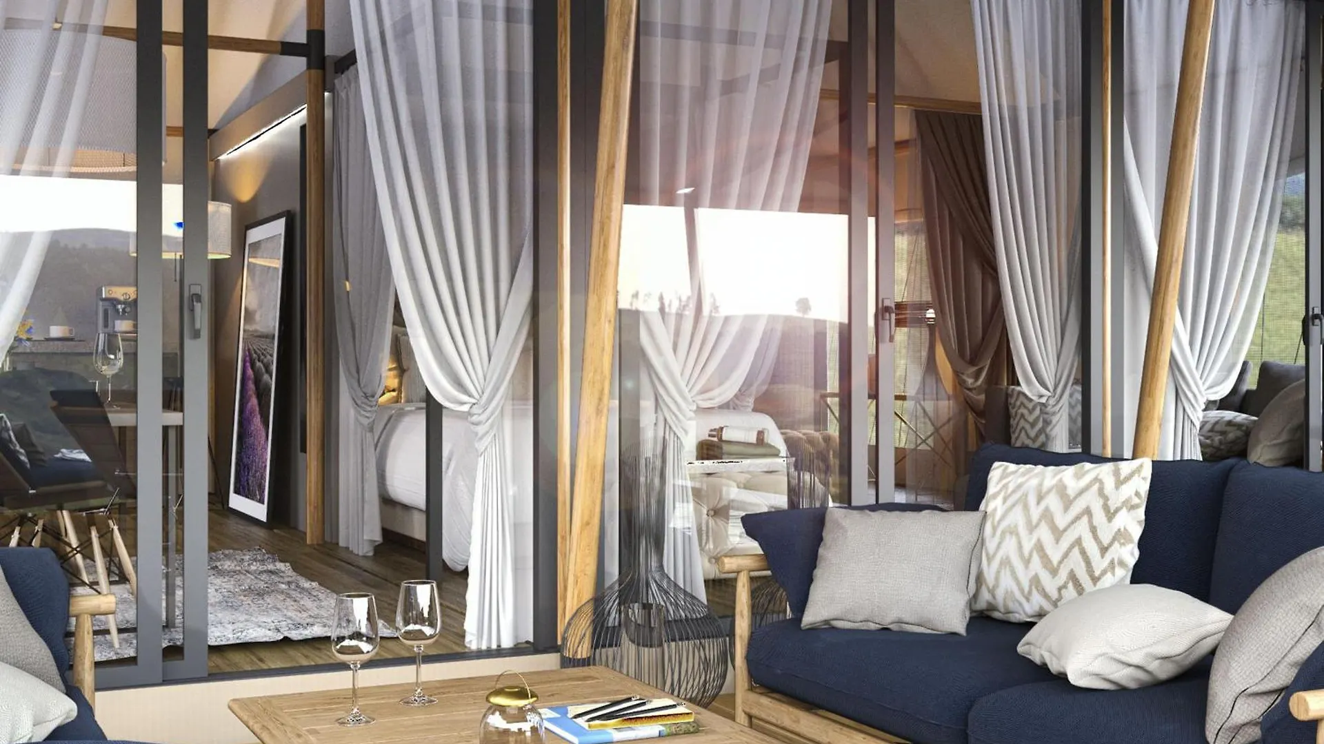 Larah Land 4 Star Glamping Adria Lodge Шимуни Хорватия